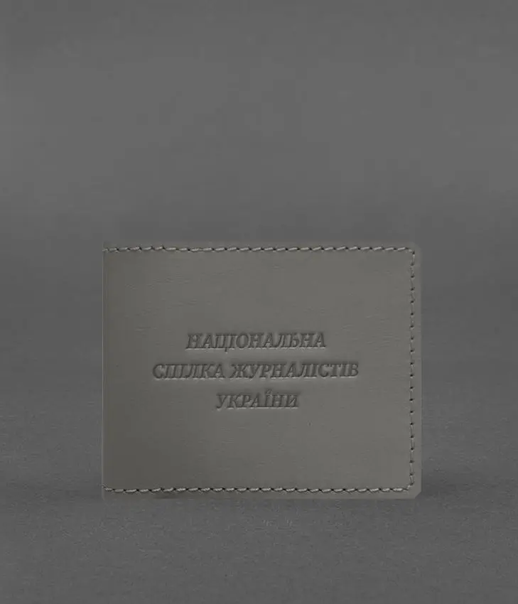 Кожаная обложка для удостоверения журналиста Сира - фото 2