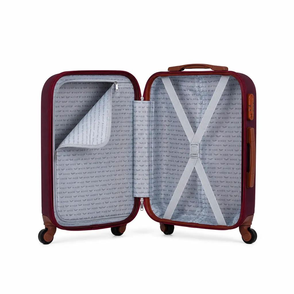 Валіза Wings GDW01 міні 28л бордова (GDW01-XS-Burgundy) - фото 4