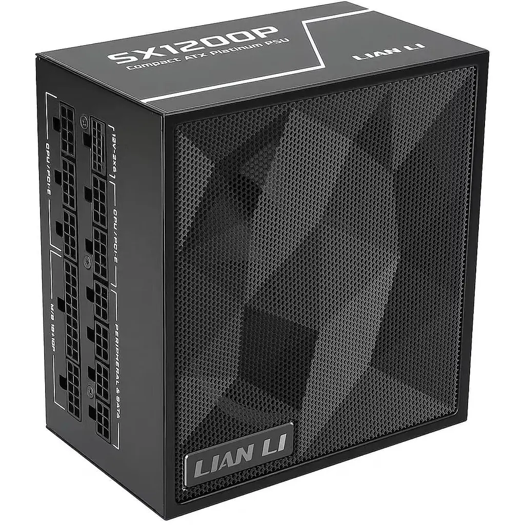 Блок живлення Lian Li SX Platinum 1200W 80+ Platinum (G9P.SX1200P.B000.EU) Black - фото 2