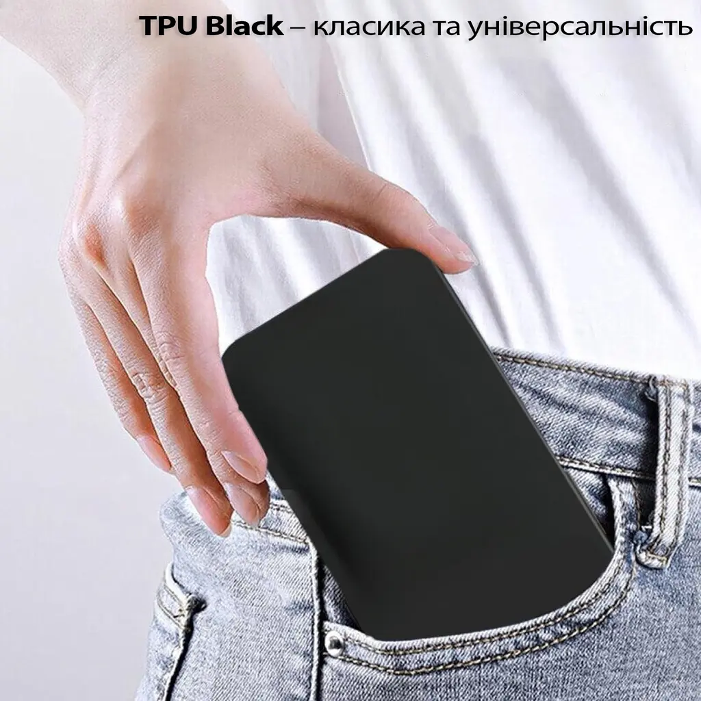 Чохол до мобільного телефона BeCover Silicone Oppo A5 2025 4G/5G Black (713790) - фото 6