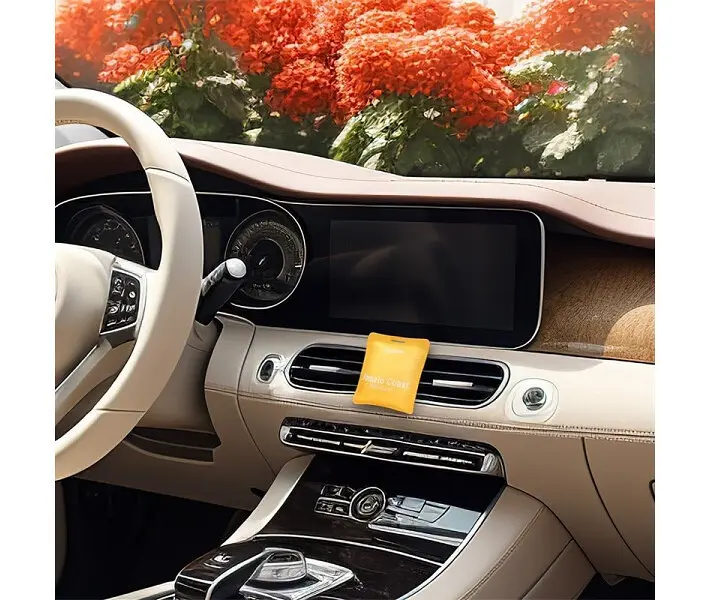 Освіжувач повітря для авто Baseus Margaret Series Car Air Freshener Pomelo Coast Custard Yellow - фото 6