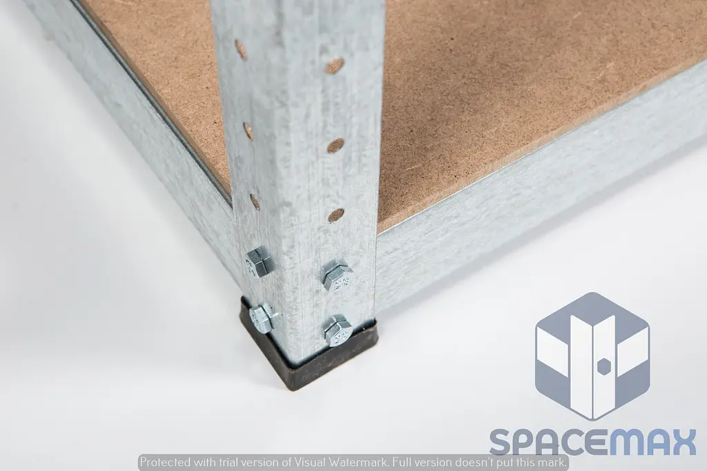 Стелаж металевий 190×80×60 оцинкований самозбірний SPACEMAX - фото 4