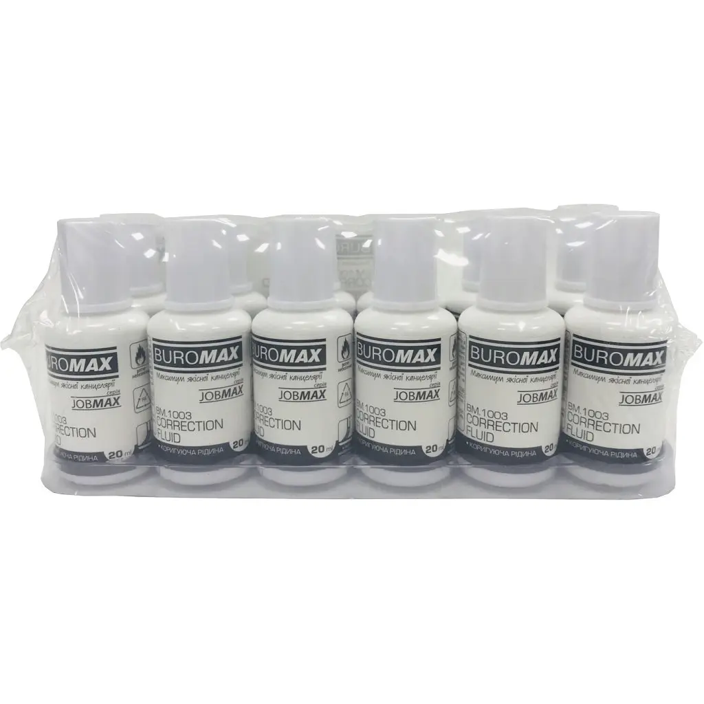 Коректор Buromax fluid "JOBMAX" 20ml (BM.1003) - фото 2