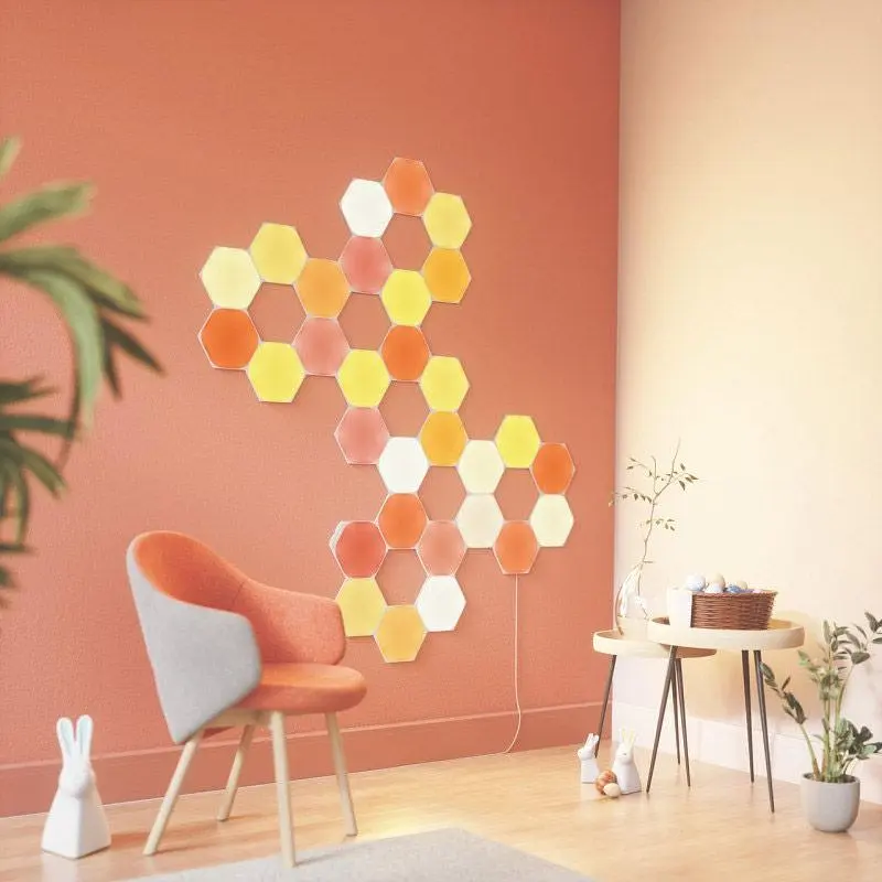 Додаткові панелі Nanoleaf Shapes Hexagons Expansion Pack 3шт [80711] - фото 3