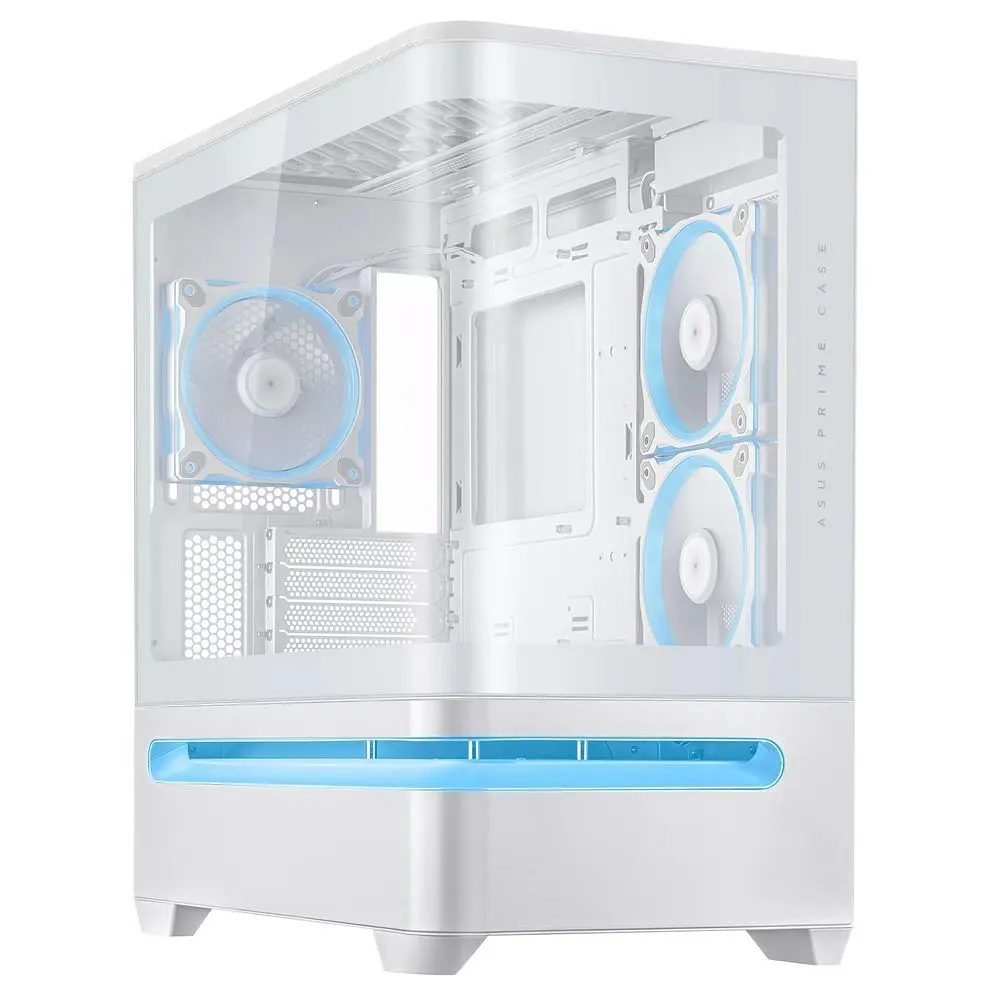 Корпус Asus Prime AP202 ARGB Tempered Glass без БЖ (90DC00P3-B19000) White