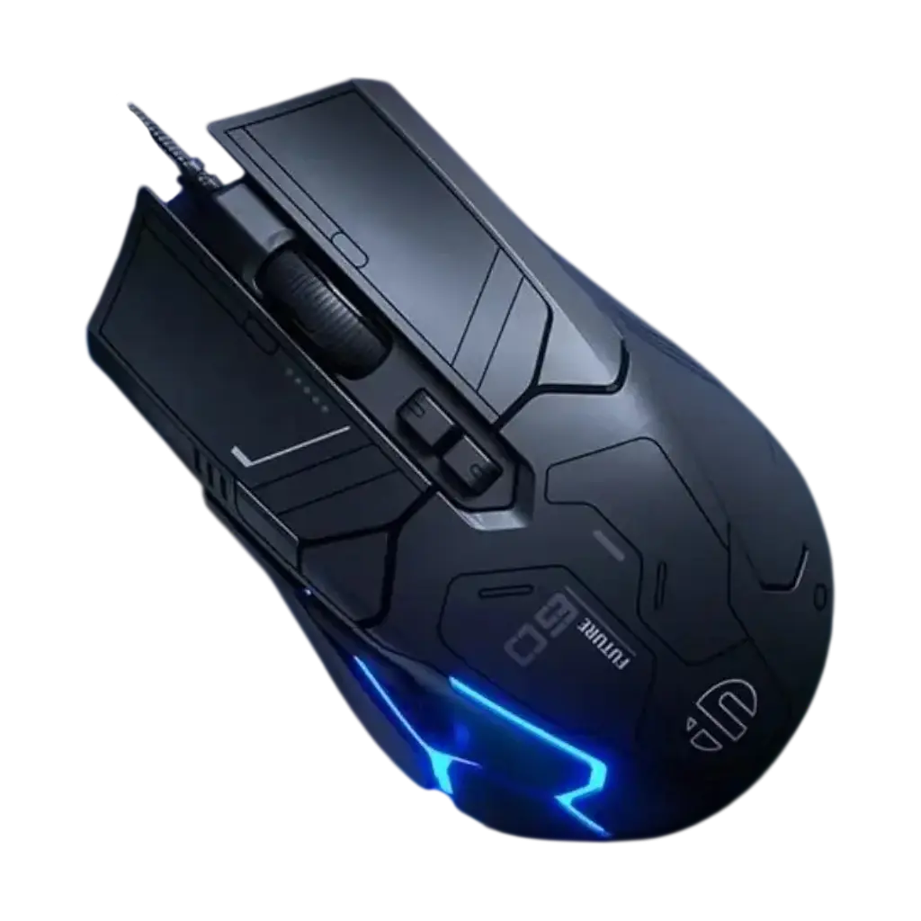 Миша INPHIC PG9 RGB Black - фото 3
