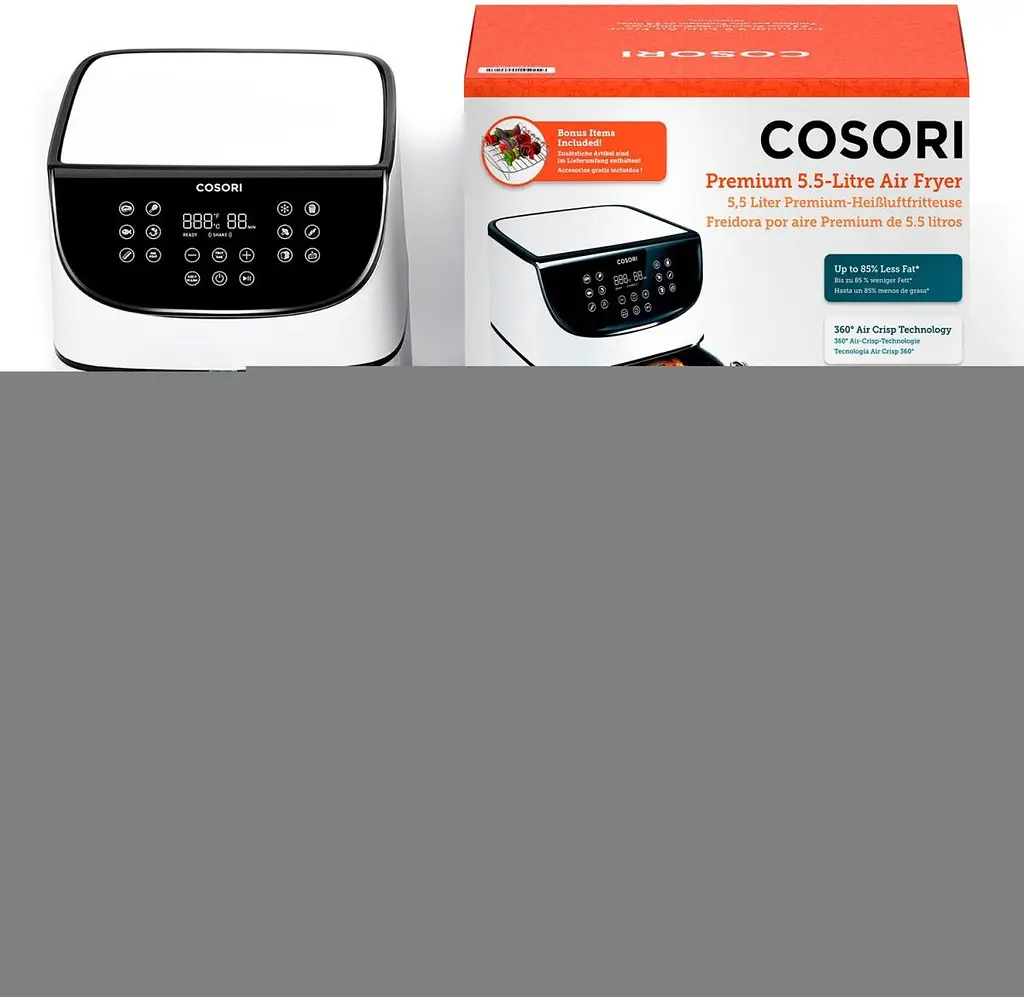 Аерофритюрниця Cosori Premium Chef Edition CP158-AF-RXW [94722] - фото 7