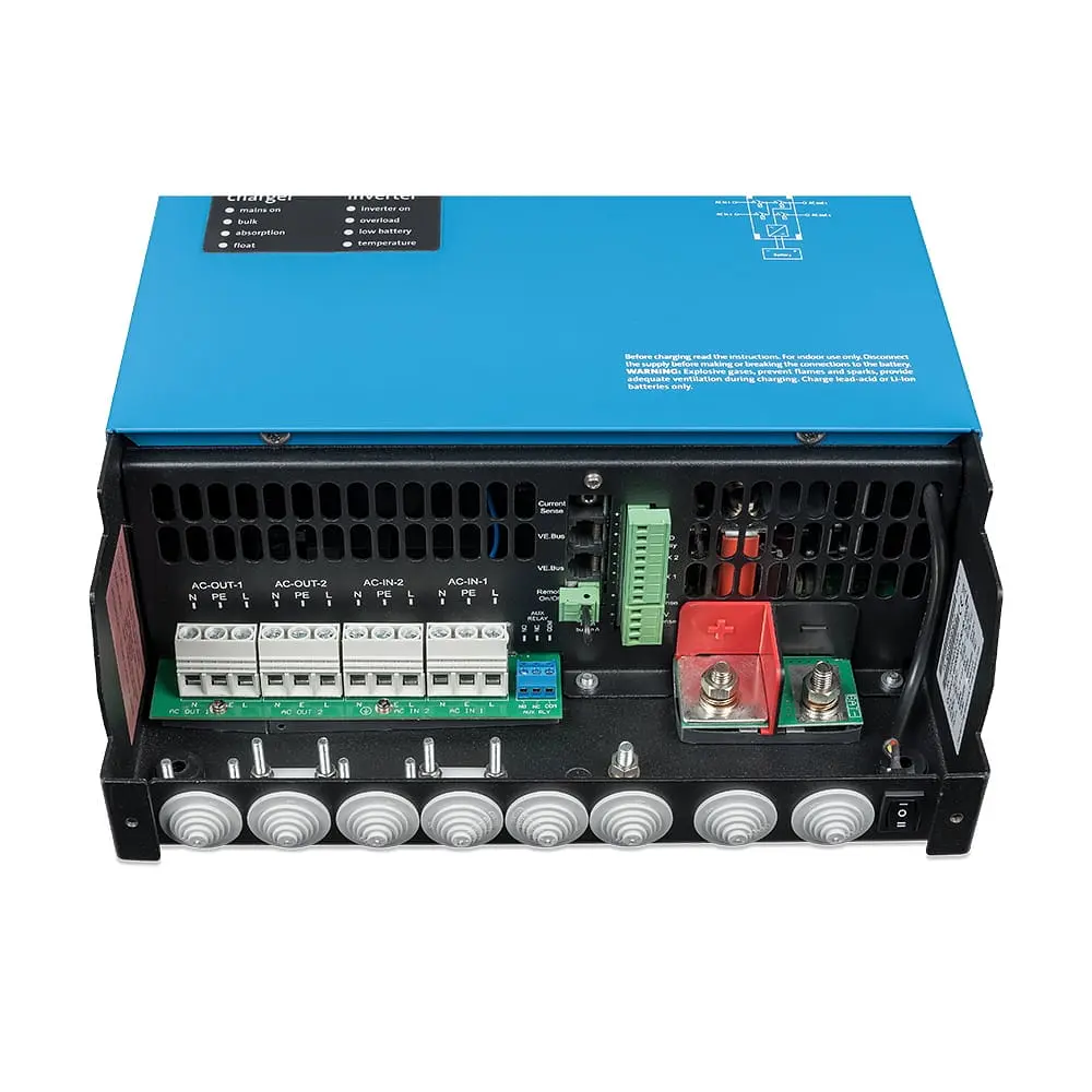 Інвертор 5kVA/4kW Victron Energy Quattro-II 48/5000/70-50/50 (99-00020915) - фото 4