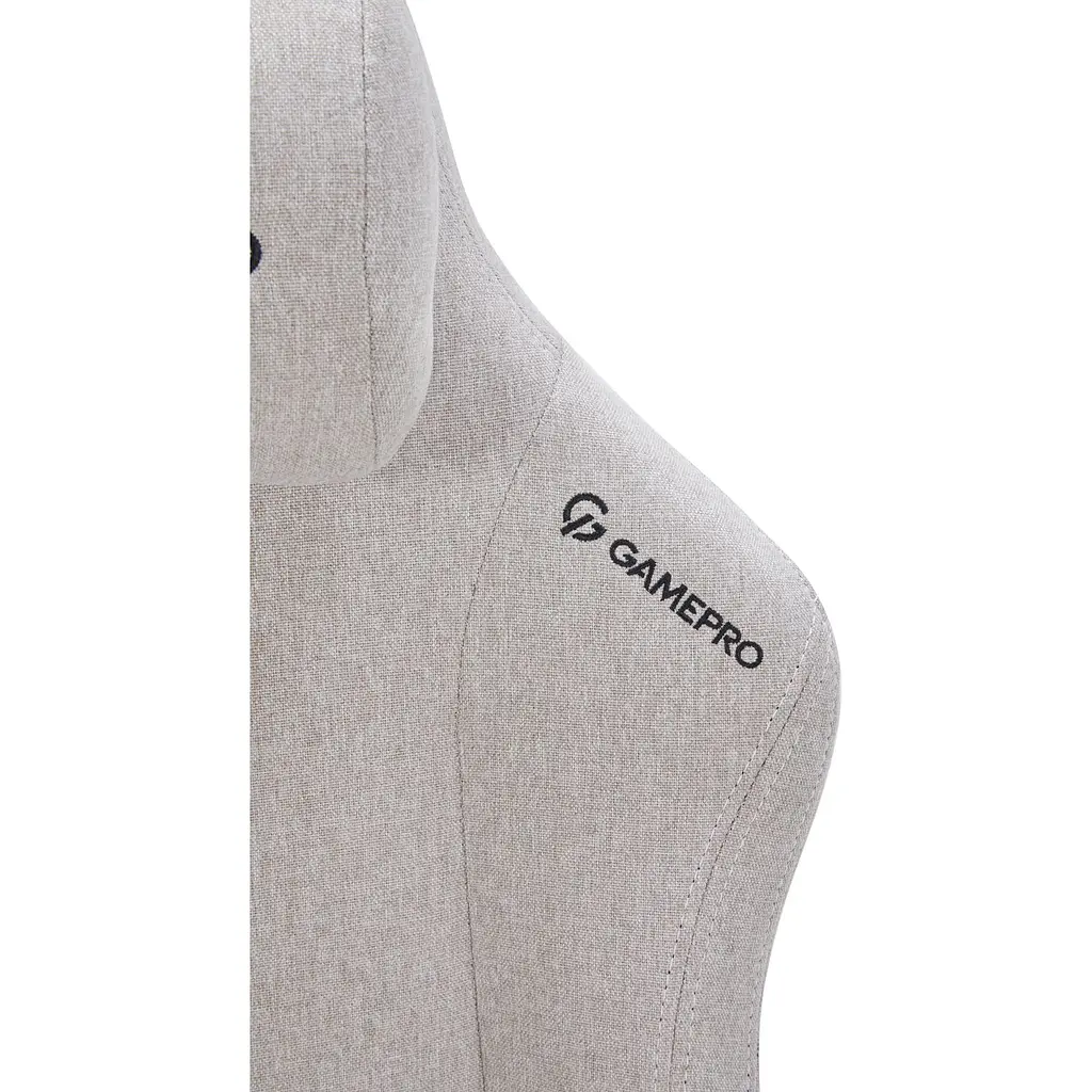 Игровое кресло GamePro Size L Fabric Light Grey (FGC750LG) - фото 10