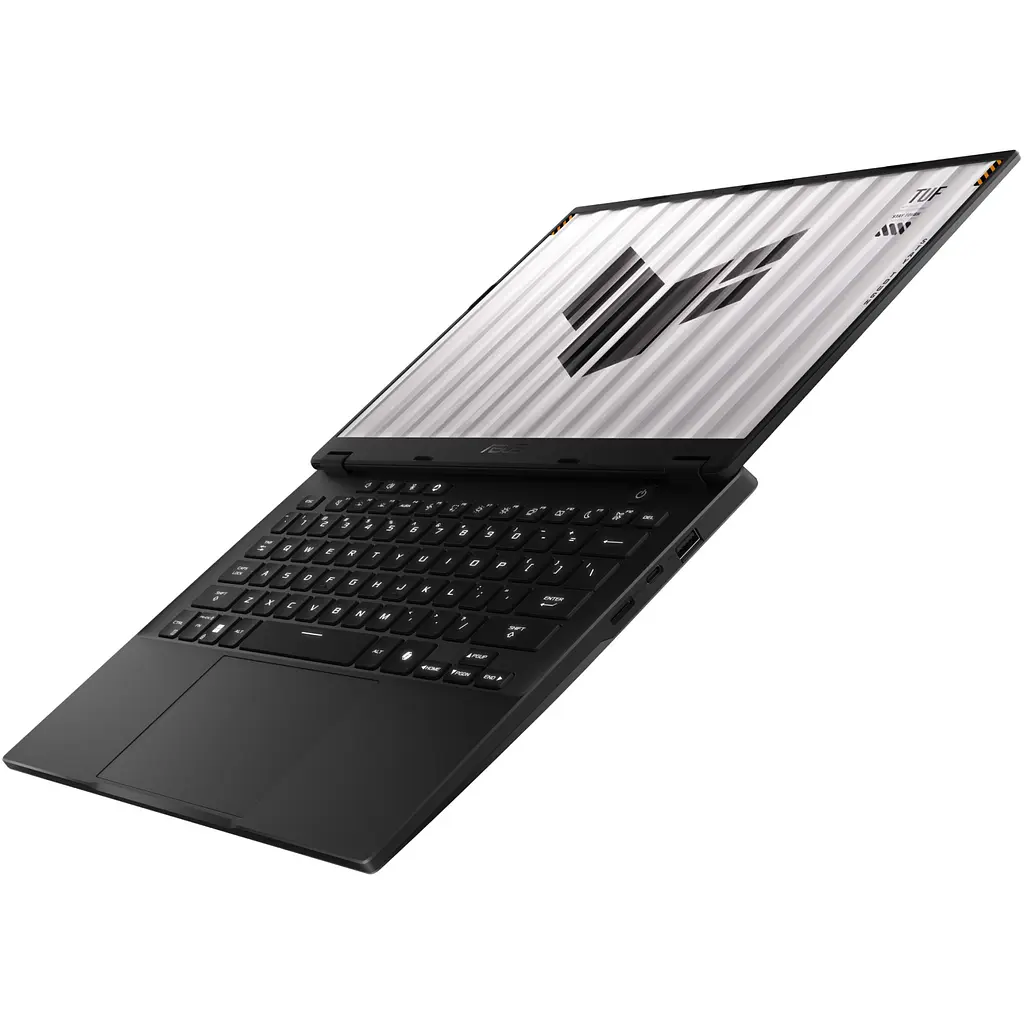 Ноутбук Ігровий ASUS TUF A14 FA401UU з процесором AMD Ryzen™ 7 8845HS pana la 5.10 GHz, 14", 2.5K, IPS, 165Hz, 16GB LPDDR5X, 1TB SSD, NVIDIA® GeForce RTX™ No OS, Jaeger сірий - фото 5