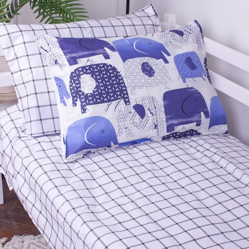 Комплект постільної білизни MirSon Kids Time 17-0133 Elephant, дитячий - фото 4