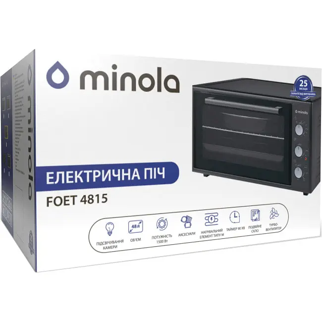 Электрическая печь Minola Foet 4815 IV - фото 15