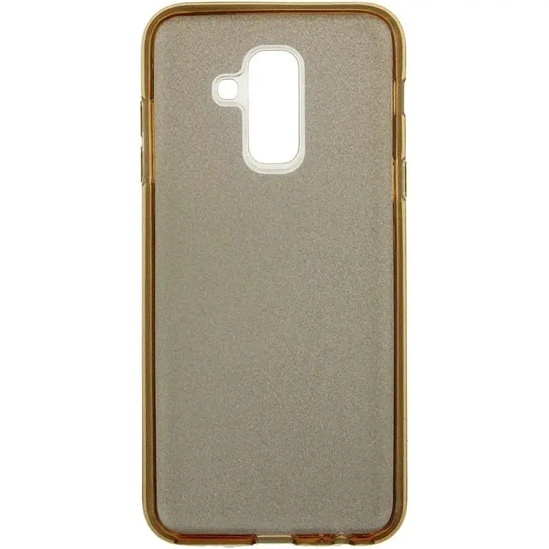 Чехол-накладка Toto TPU Shine Case Samsung Galaxy A6+ 2018 Gold - фото 3