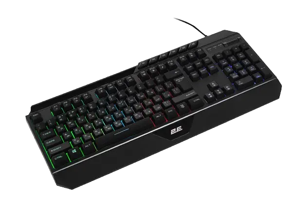 Клавіатура 2E Gaming KG315 RGB Ukr Black (2E-KG315UBK) - фото 2