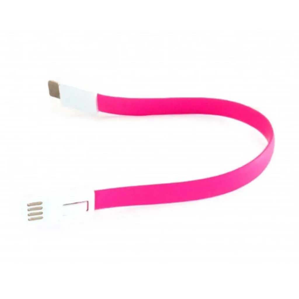 Дата кабель USB 2.0 AM to Type-C 0.18m pink Extradigital (KBU1788) - фото 3