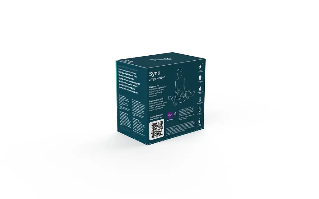 Смарт-вібратор для пар We-Vibe Sync 2 Green Velvet, 10 віброрежимів, пульт ДК - фото 10