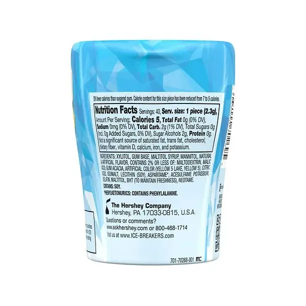 Жувальна гумка Ice Breakers Ice Cubes Pina Colada Sugar Free Chewing Gum 92 g - фото 2