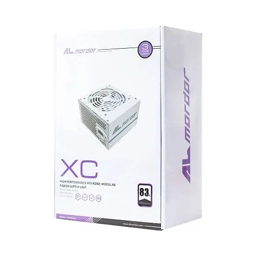 Блок живлення 550 Вт, ATX, White, 83+ ALmordor teh0028948 - фото 4