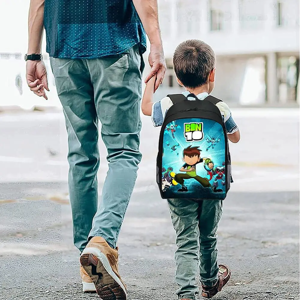 Дитячий рюкзак Бен 10 Ben 10, легкий і міцний з принтом - фото 3