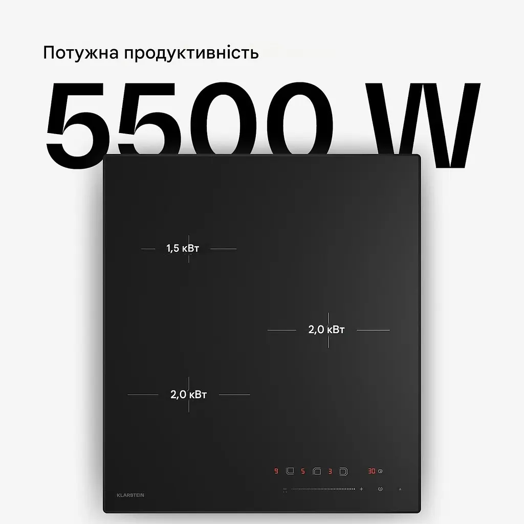 Індукційна плита Klarstein Velaire (10047414) - фото 4