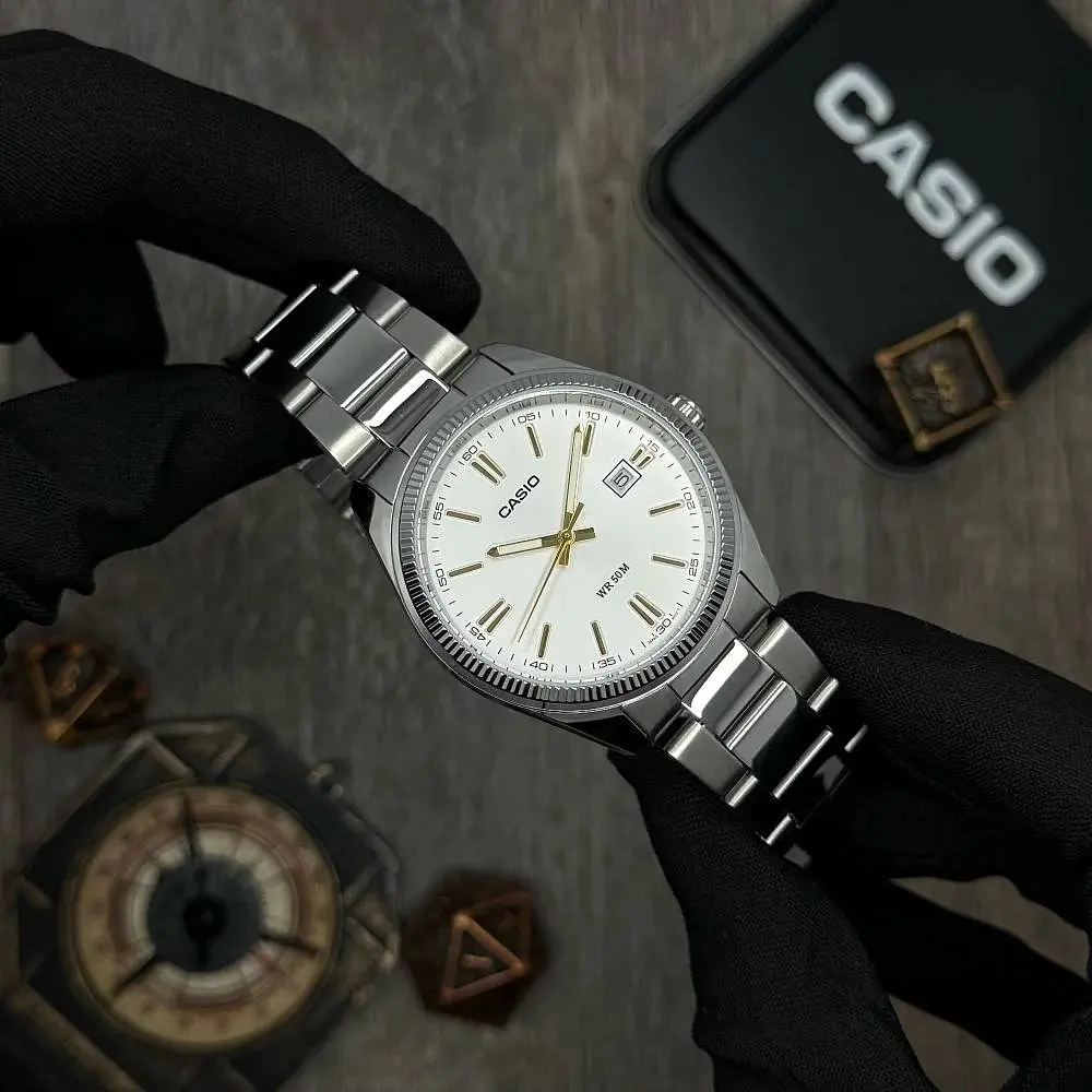 Чоловічий годинник Casio MTP-1302D-7A2 Сріблястий ( AT1141-0311 ) - фото 3