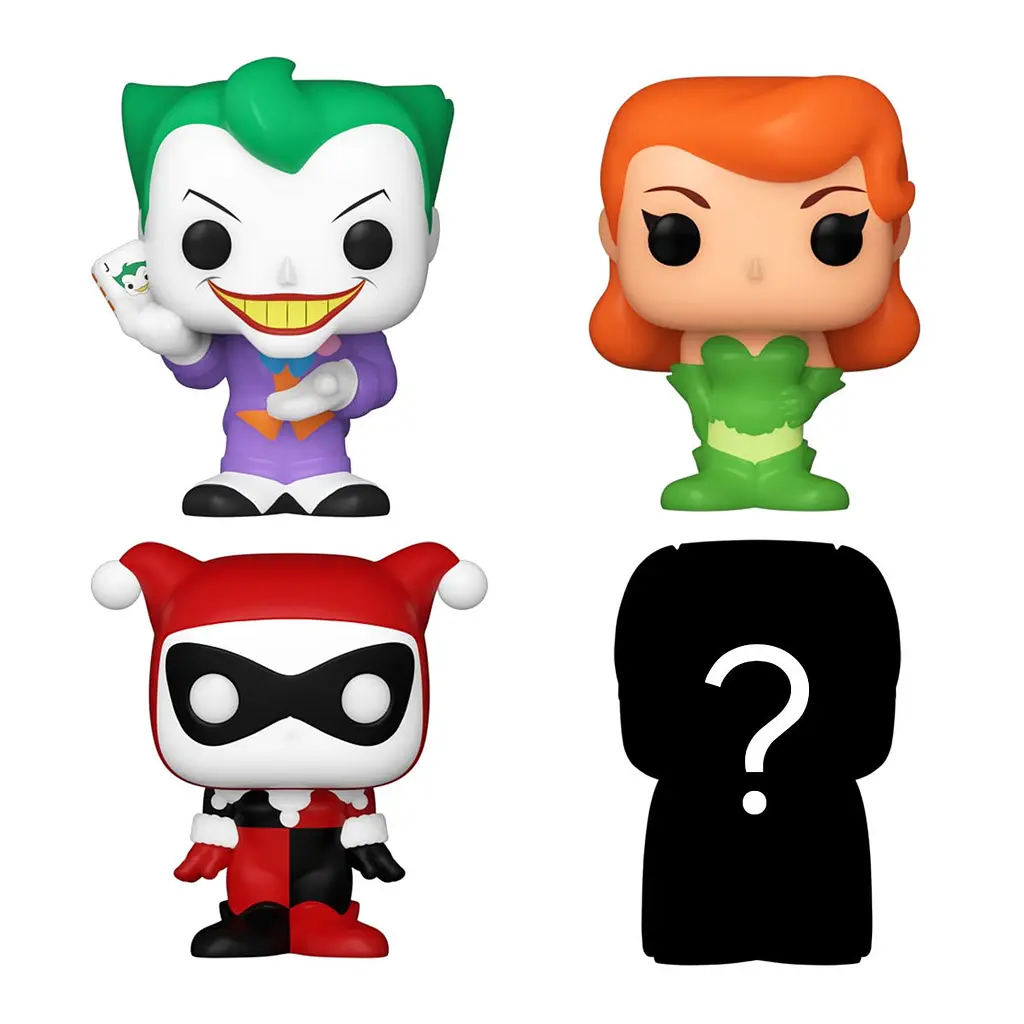 Набор подарочных Funko POP Bitty: DC - Harley Quinn 4pk det0018263 - фото 3