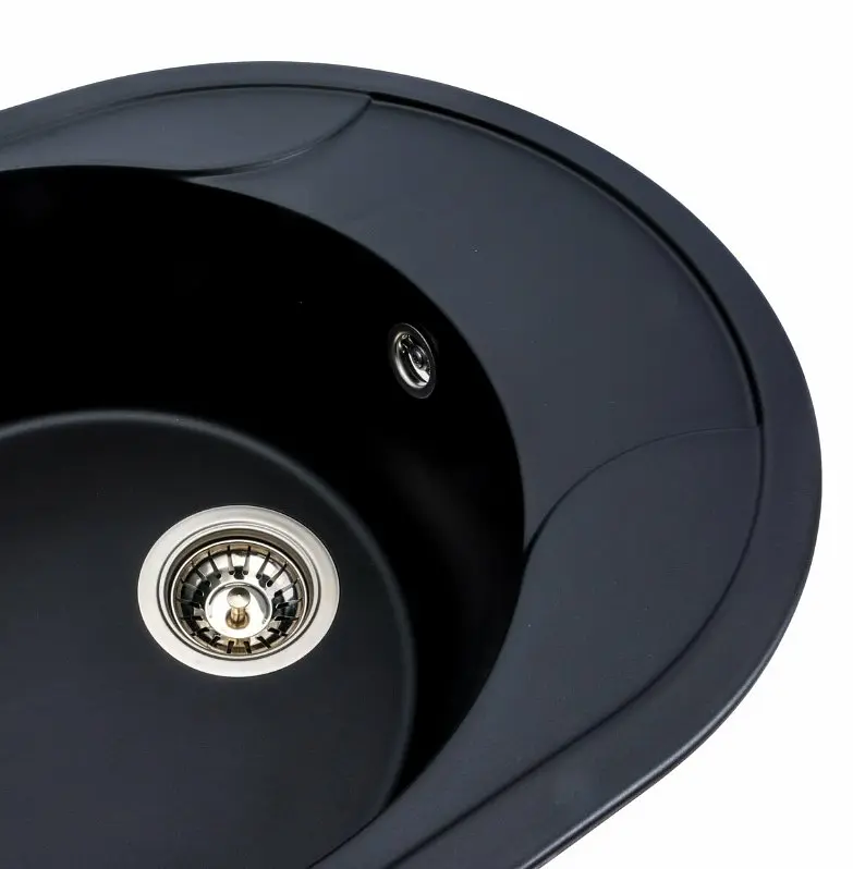 Кухонная мойка VALESO 5847 ONYX матовая Черная (SP000047293) - фото 4