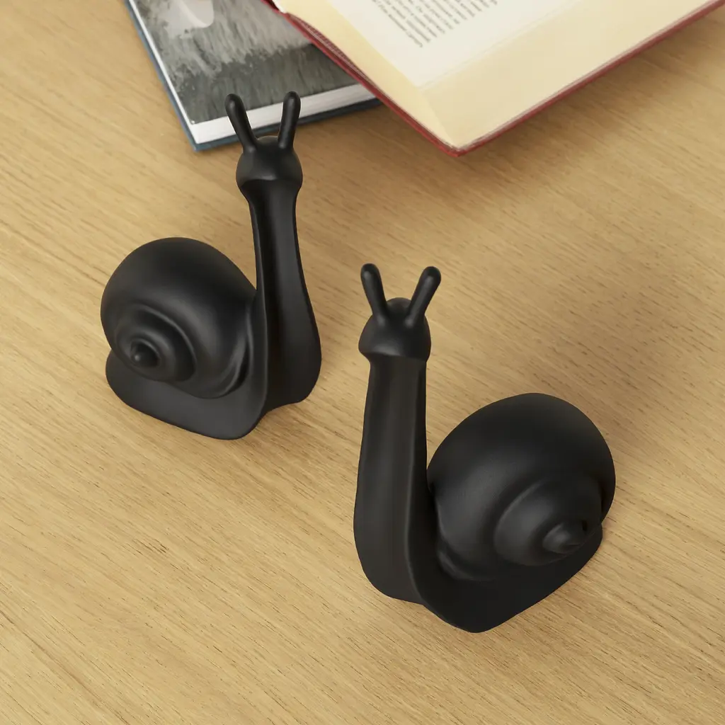 Декоративная статуэтка MBM My Home Улитка черная (DH-ST-24 M BLACK) - фото 6