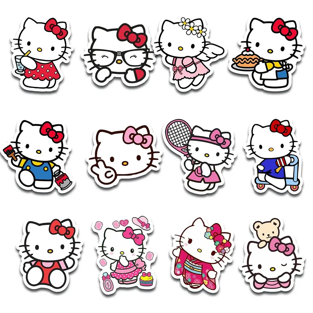 Стикерпак GeekLand Hello Kitty 45 штук (SP HK 01) - фото 5