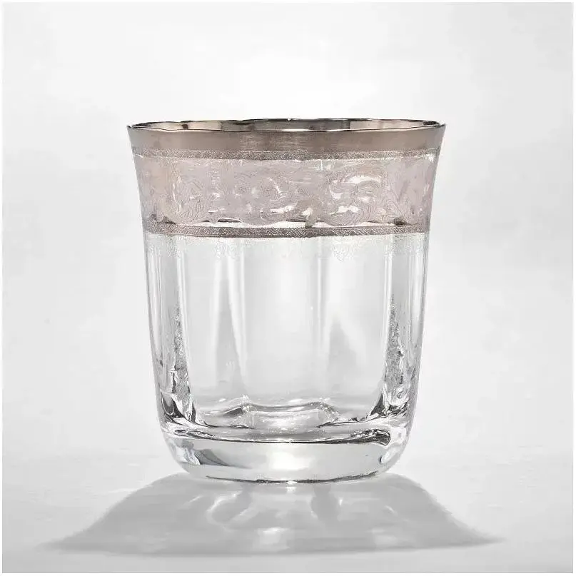 Набір склянок для віскі Lora Версаль 265 мл 6 шт. Brass NGC39SETWISKEY - фото 2