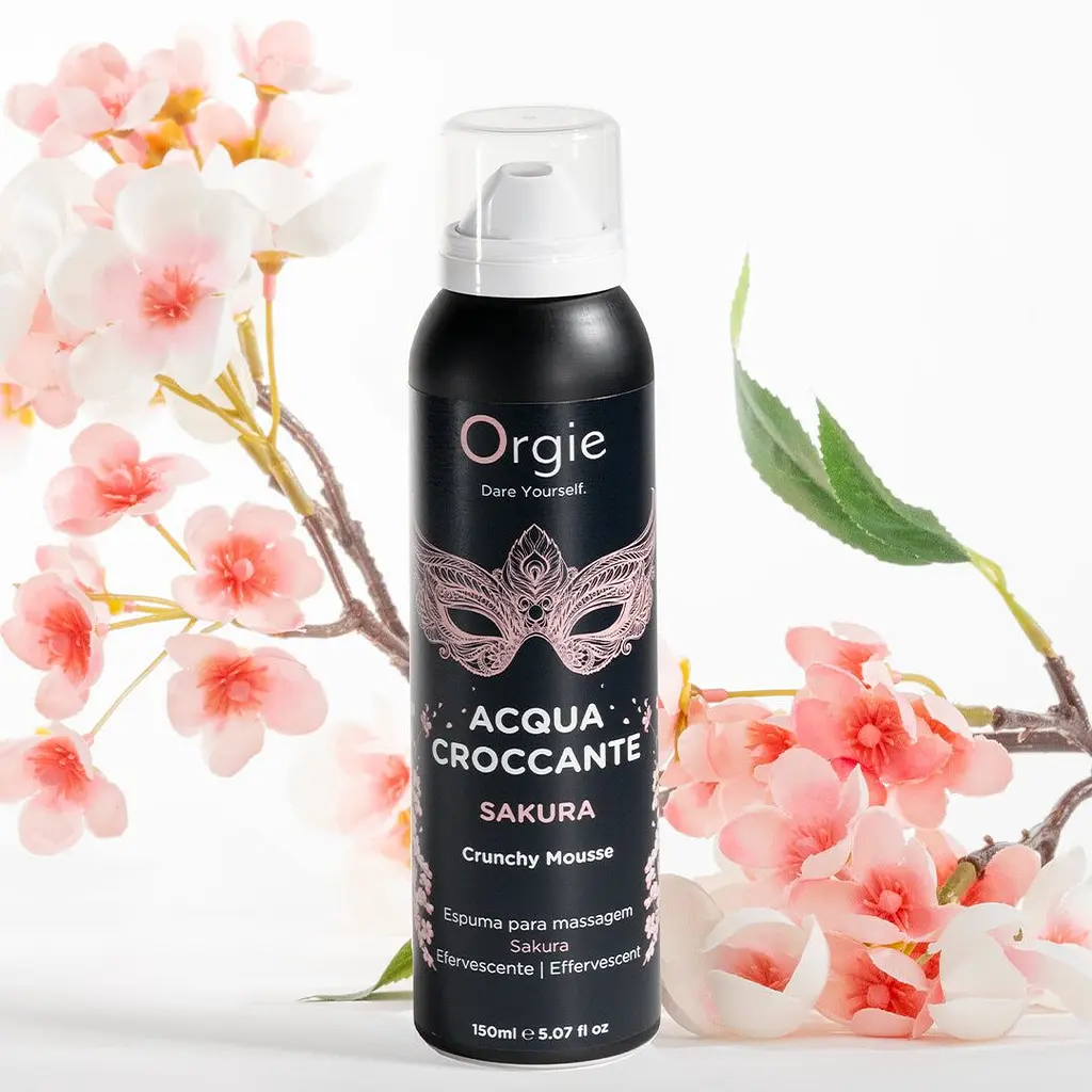Масажна піна Orgie Acqua Croccante Sakura, 150 мл - фото 4