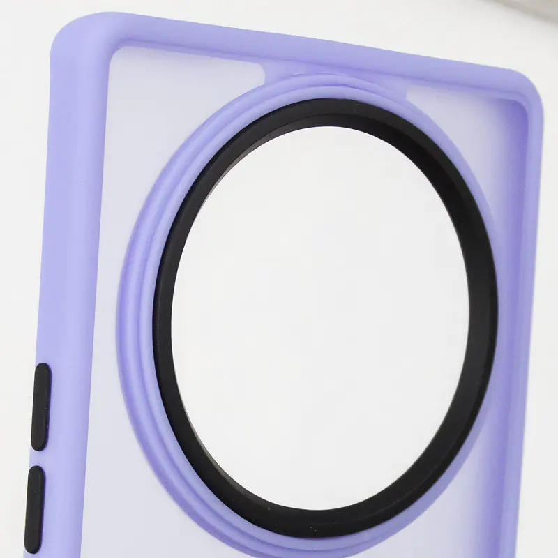 Чехол TPU+PC Lyon Frosted для Xiaomi Redmi 14C / Poco C75 Purple - фото 5