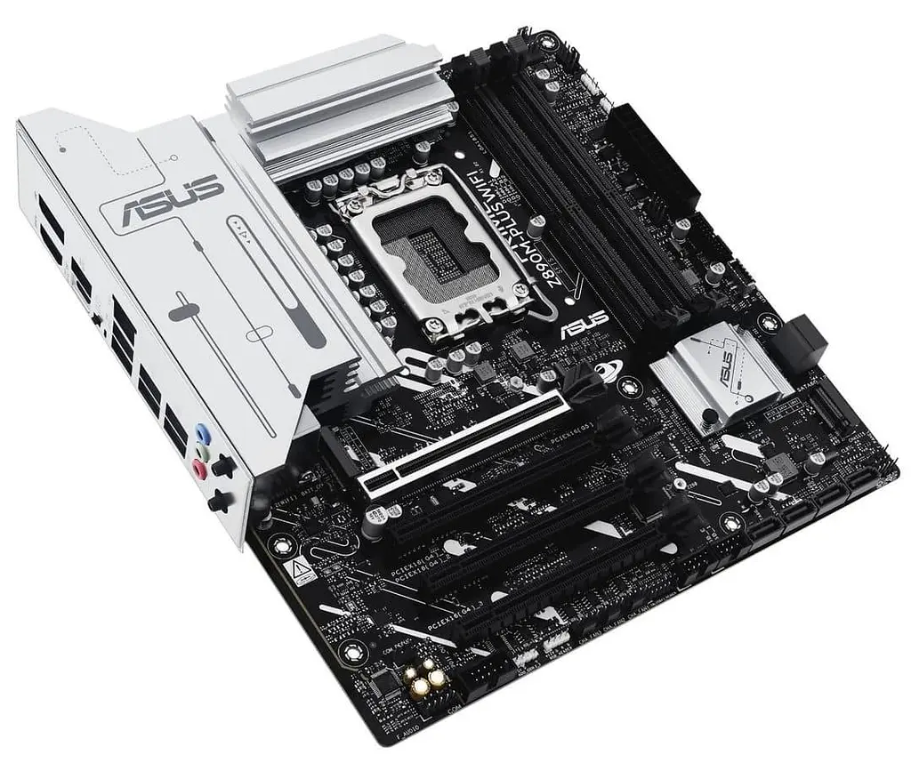 Материнська плата ASUS PRIME Z890M-PLUS WIFI (PRIME Z890M-PLUS WIFI) (Socket 1851, Intel Z890, Micro-ATX) - фото 3