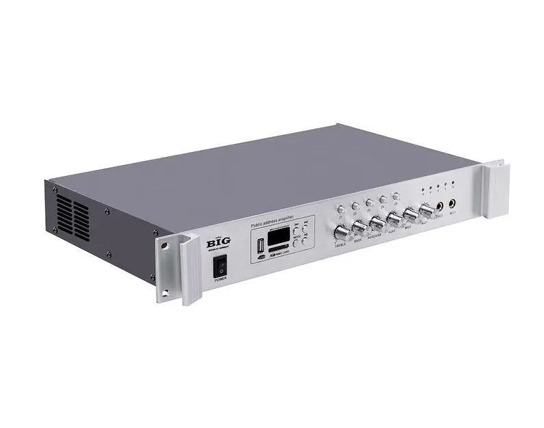 Трансляционный усилитель BIG PA250 5zone USB/MP3/FM/BT - фото 2