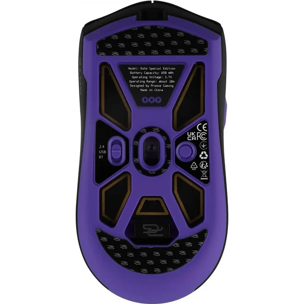 Миша Proove Rate Special Edition Black/Purple (CMRTWRS03001) [139418] - фото 5
