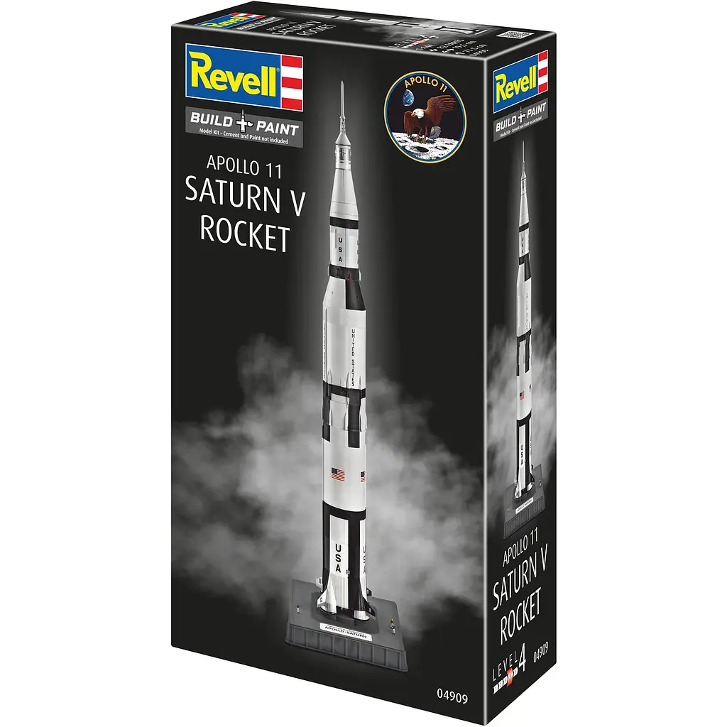 Збірна модель-копія Revell Ракета-носій Apollo 11 Saturn V рівень 4 масштаб 1:144 (RVL-04909) - фото 4