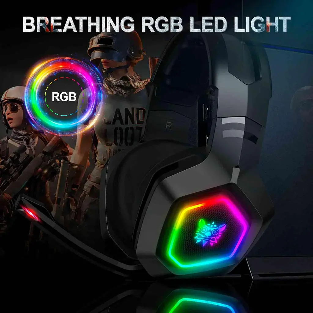 Навушники Onikuma Gaming with RGB LED K10 7.1 - фото 4