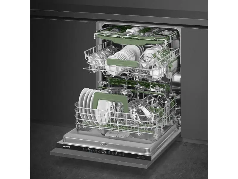 Встраиваемая посудомоечная машина Smeg STL5322BQL - фото 3