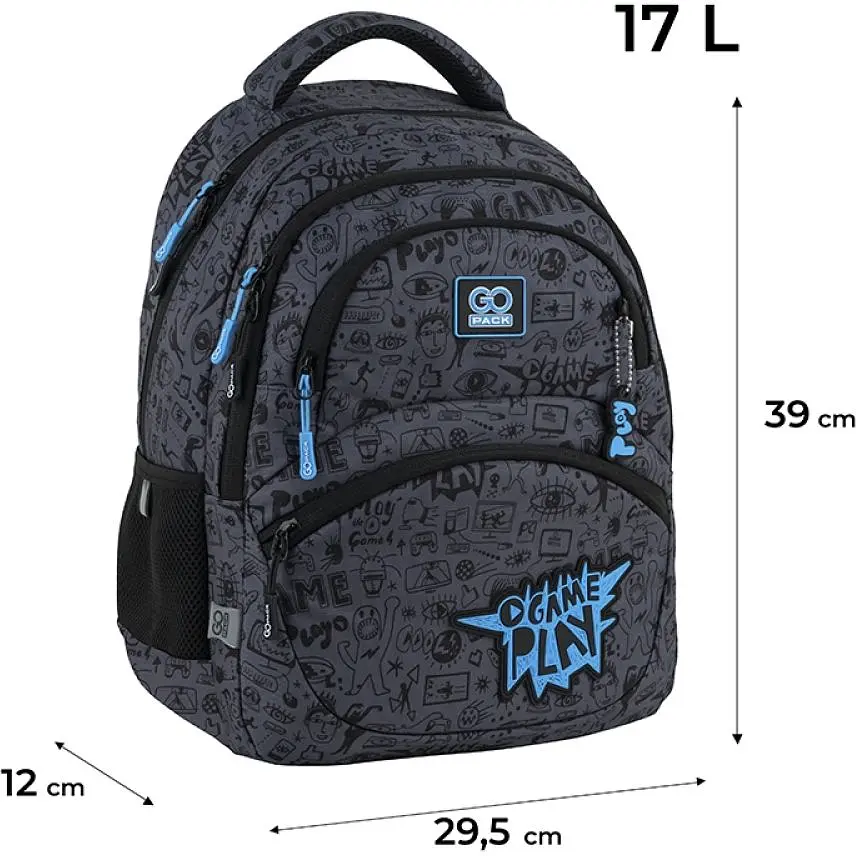 Рюкзак GoPack Education 175M-8 Cool Gamer (GO25-175M-8) - фото 3