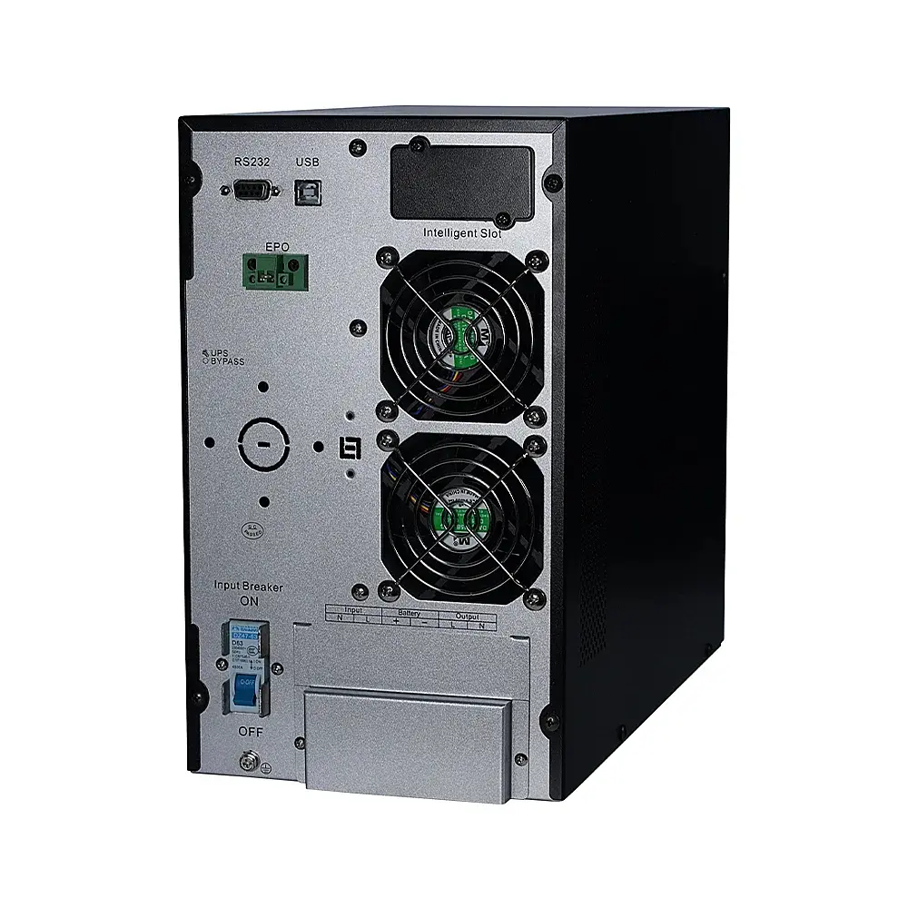 Джерело безперебійного живлення Kraft KRF-T6000VA/6KW(LCD)Ex Pro Online UPS під зовнішній акумулятор (42-00022) - фото 6