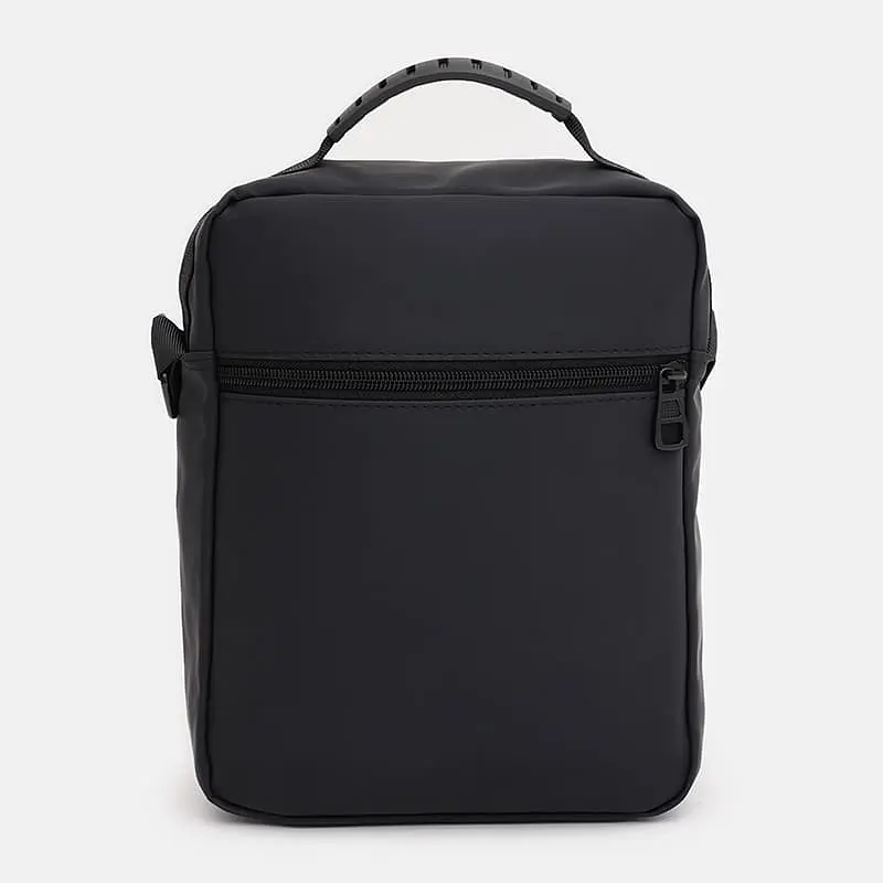Сумка чоловіча Monsen C1PI879bl-black 25х21х7 см Чорний - фото 4