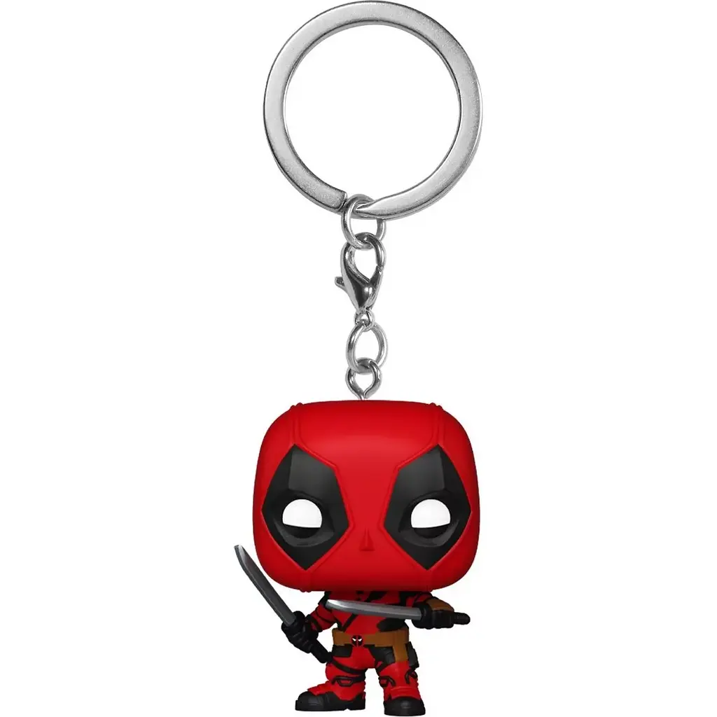 Фігурка-брелок Funko Pop Deadpool Wolverine Deadpool 4 см (FP DW D K 1402) - фото 2