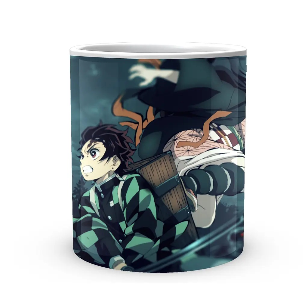Кружка GeekLand Kimetsu no Yaiba Клинок, що розсікає демонів Танджиро Незуко KY 002.04 - фото 2
