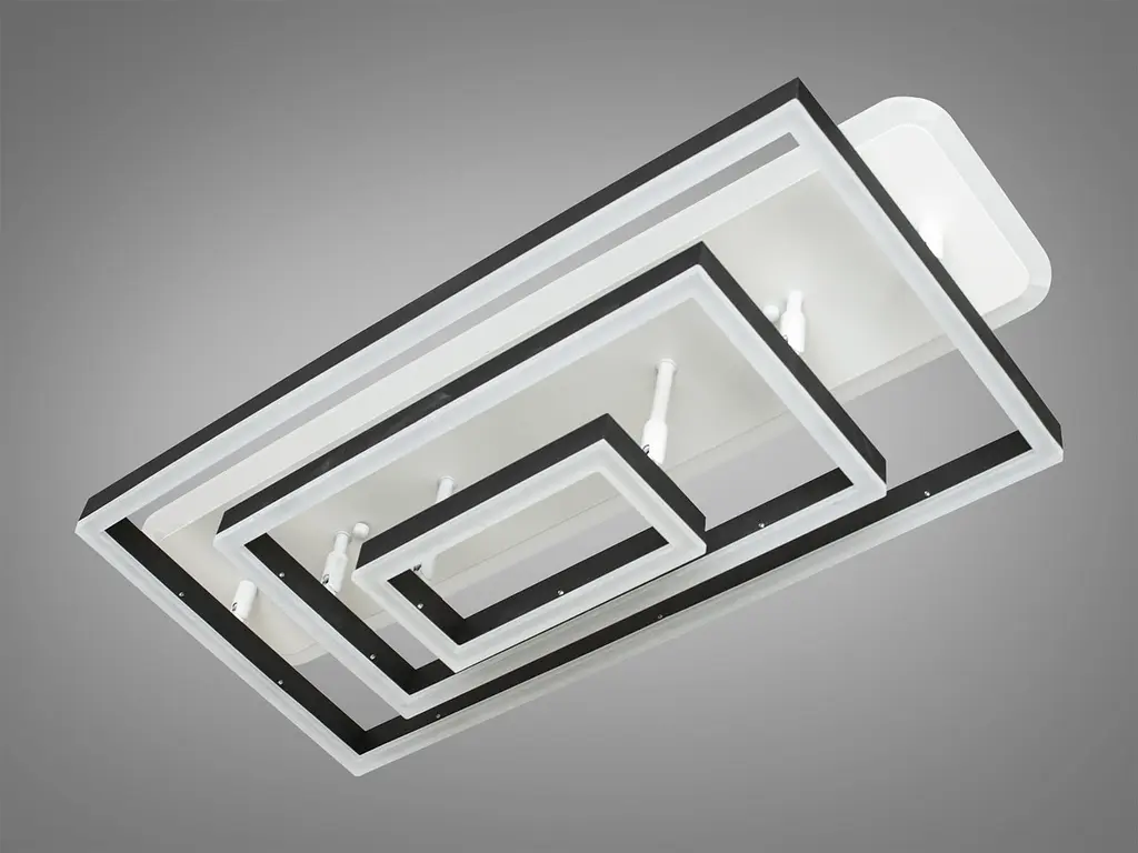 Світлодіодна люстра Diasha 7007BK LED 3color - фото 3