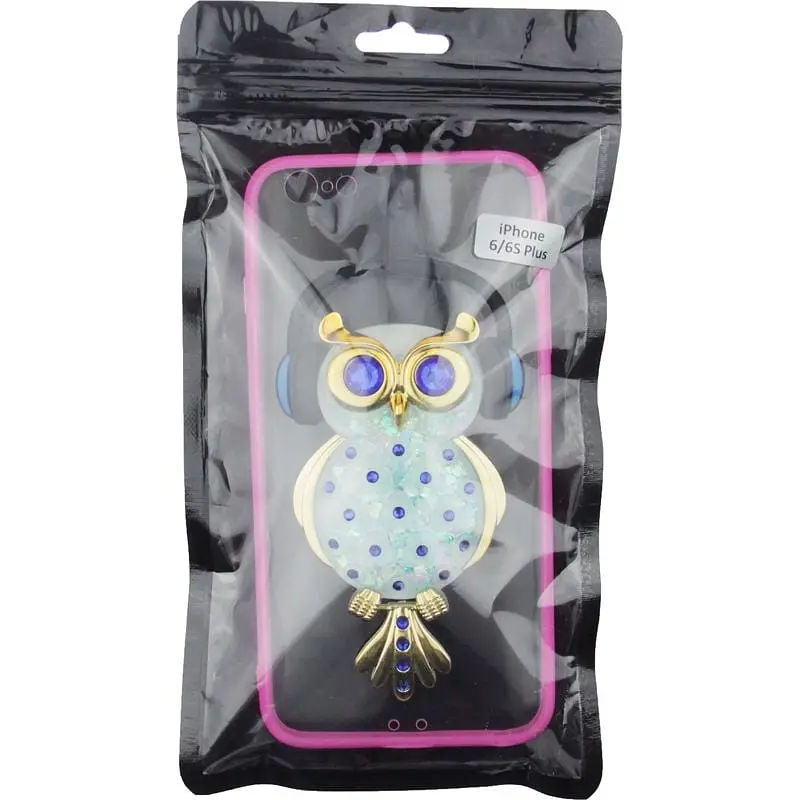 Чохол-накладка Toto TPU Stones Case IPhone 6 Plus/6S Plus Owl in Headphones Blue - фото 2