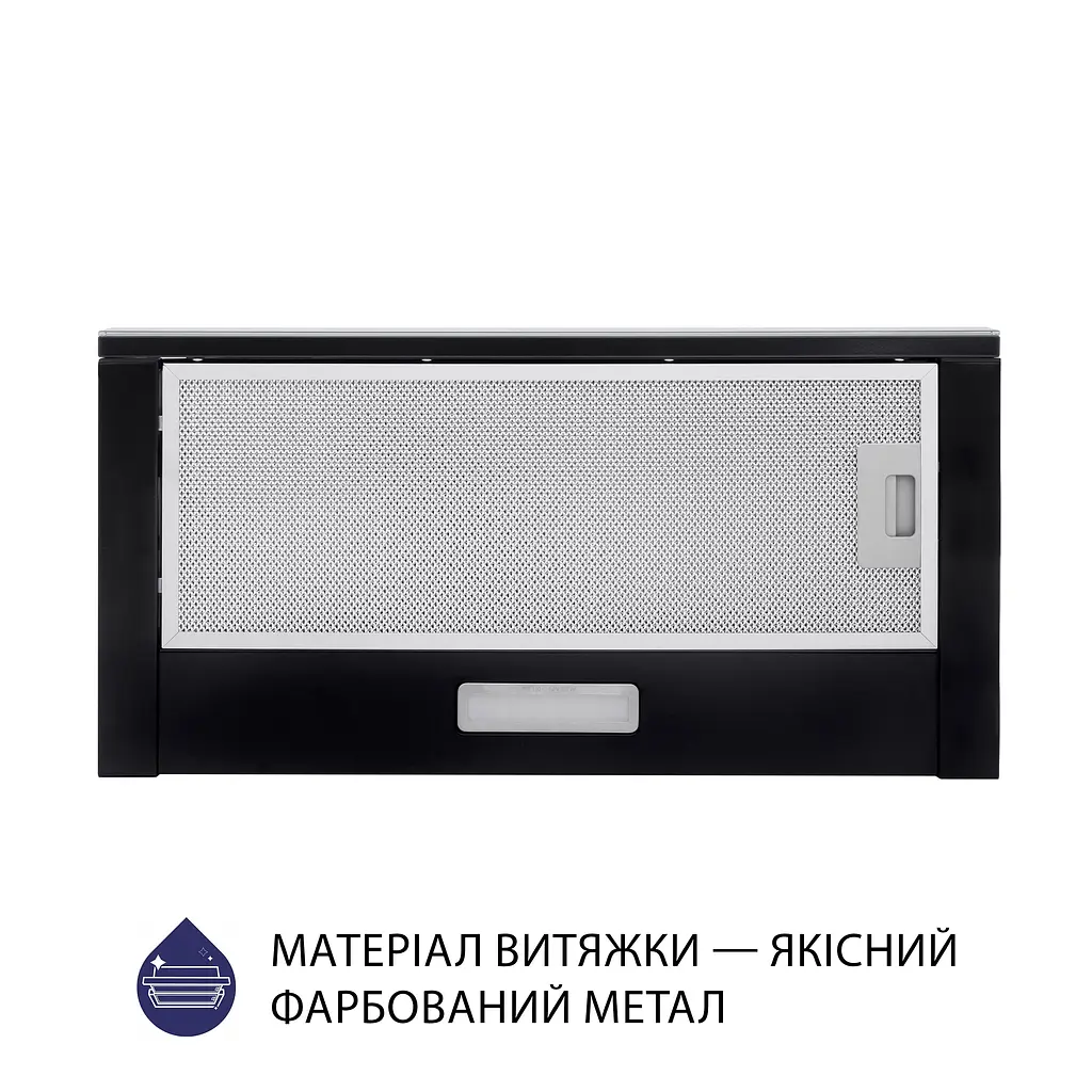 Витяжка телескопічна MINOLA HTLS 6734 BL 1100 LED GLASS - фото 2
