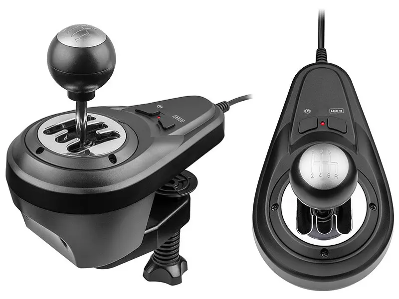 Кермо + коробка передач + педалі Tracer SimRacer MANUAL GEARBOX 6 in 1 PC/PS4/PS3/Xone/X360/SWITCH (TRAJOY47345) - фото 5