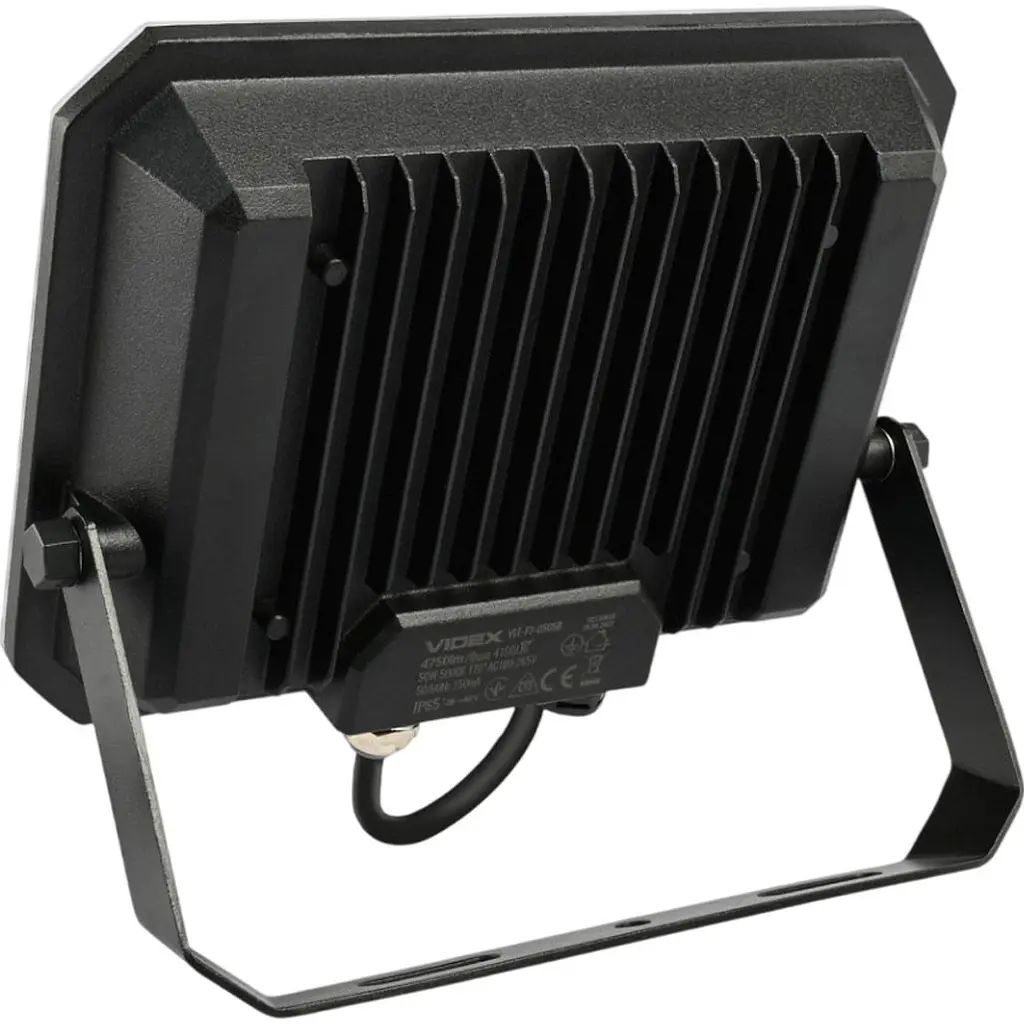 Світлодіодний прожектор Videx F3 50W 5000K Black (VLE-F3-0505) [144826] - фото 2
