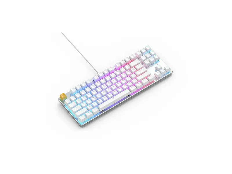 Клавіатура Glorious GMMK TKL White (GLO-GMMK-TKL-BRN-W) - фото 2