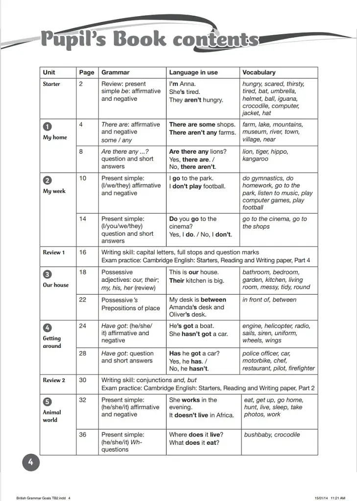 Grammar Goals. Level 2. Pupil's Book + eBook - фото 3